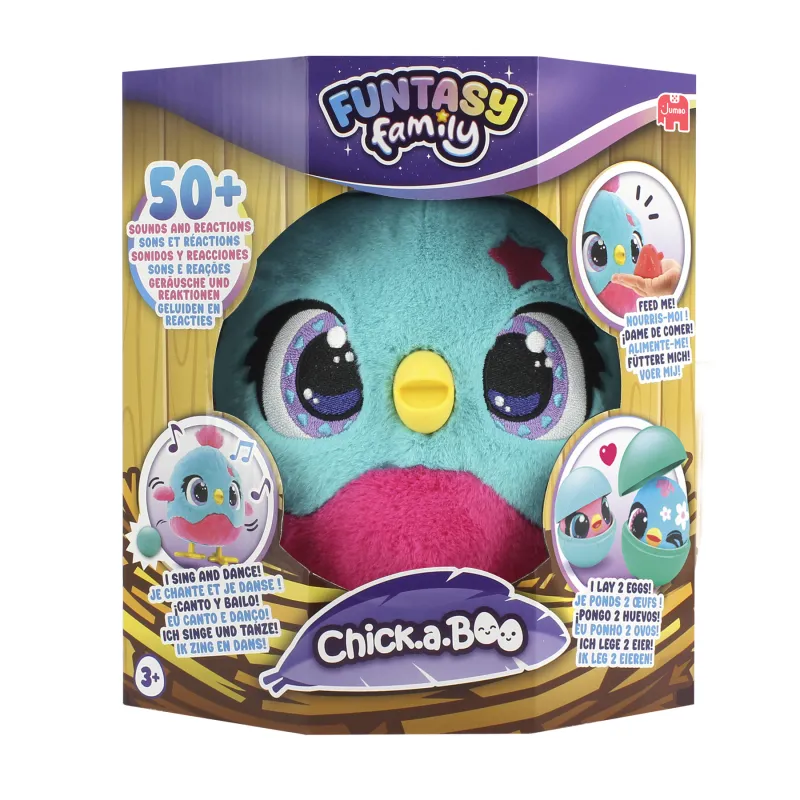 La Familia divertida Chick-A-Boo - Jumbo Diset