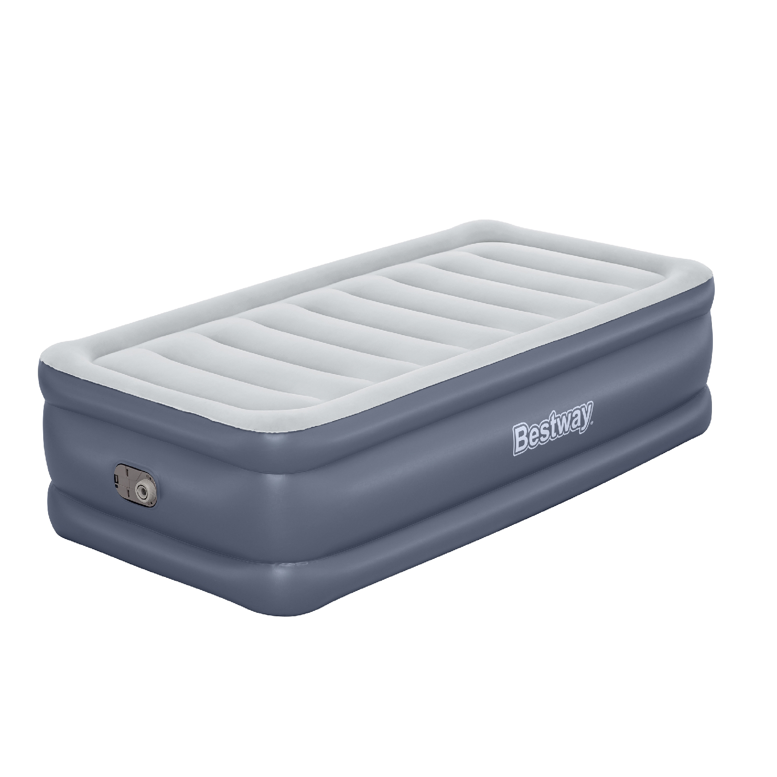 Bestway Cama Hinchable Bestway Tritech Individual 191x97x51 cm Soporta hasta 150 Kg Inflado en 3 Minutos con Refuerzo Perimetral