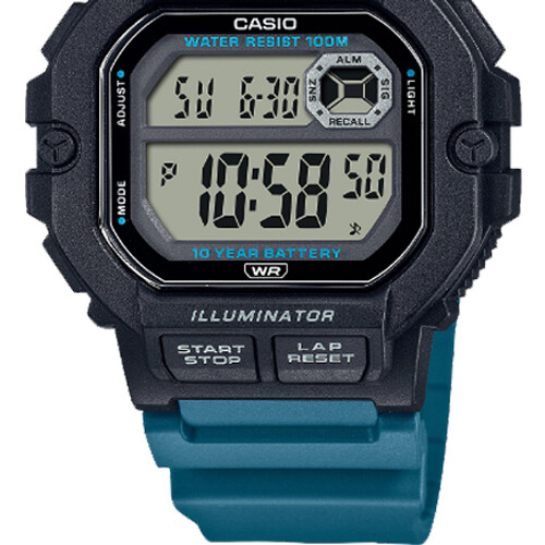 Reloj hombre solar Casio WS210H-1A Mareas