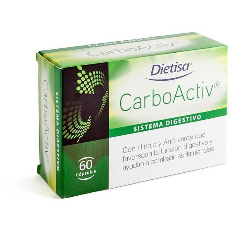 Dietisa Carboactiv 60 cápsulas