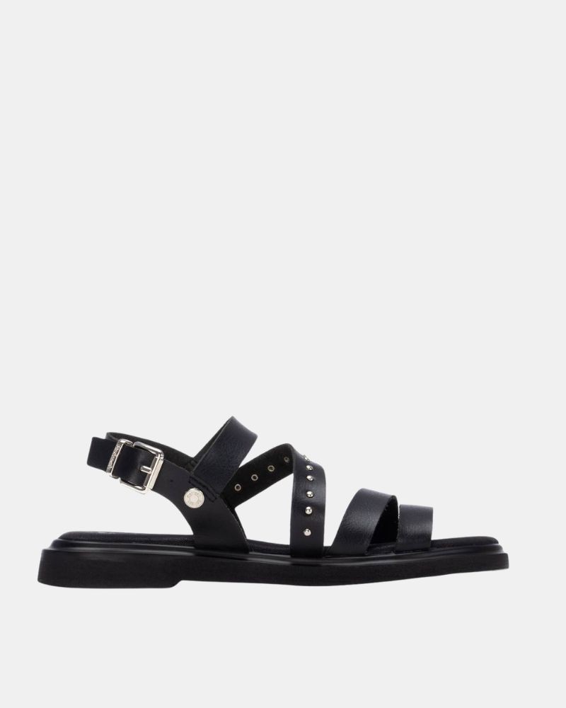 REFRESH 175195 Sandalias Abiertas Mujer Negro