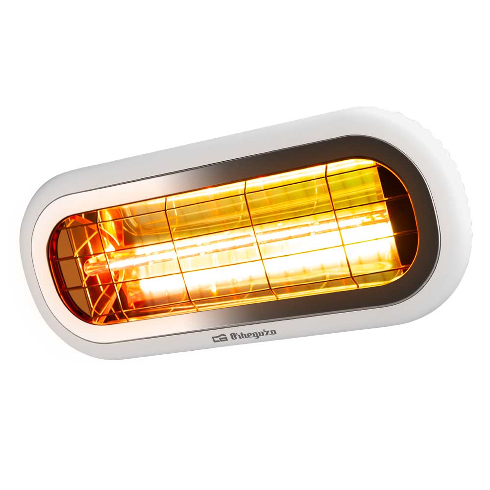 Estufa infrarrojos exterior Orbegozo PHF 55, uso interior - exterior,alcance hasta 3 m, soporte de acero 2000 W