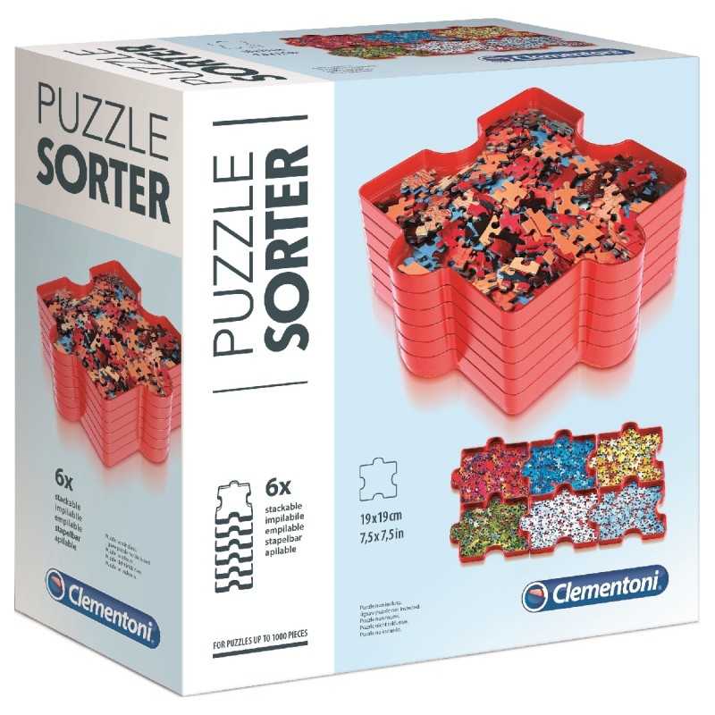 Clasificador para Puzzles con bandejas - Clementoni