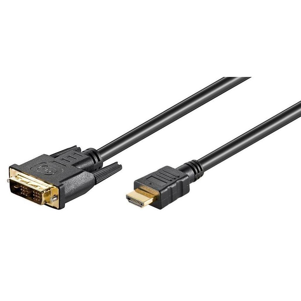 Microconnect Adaptador HDMI a DVI-D 2m M-M | Alta Calidad