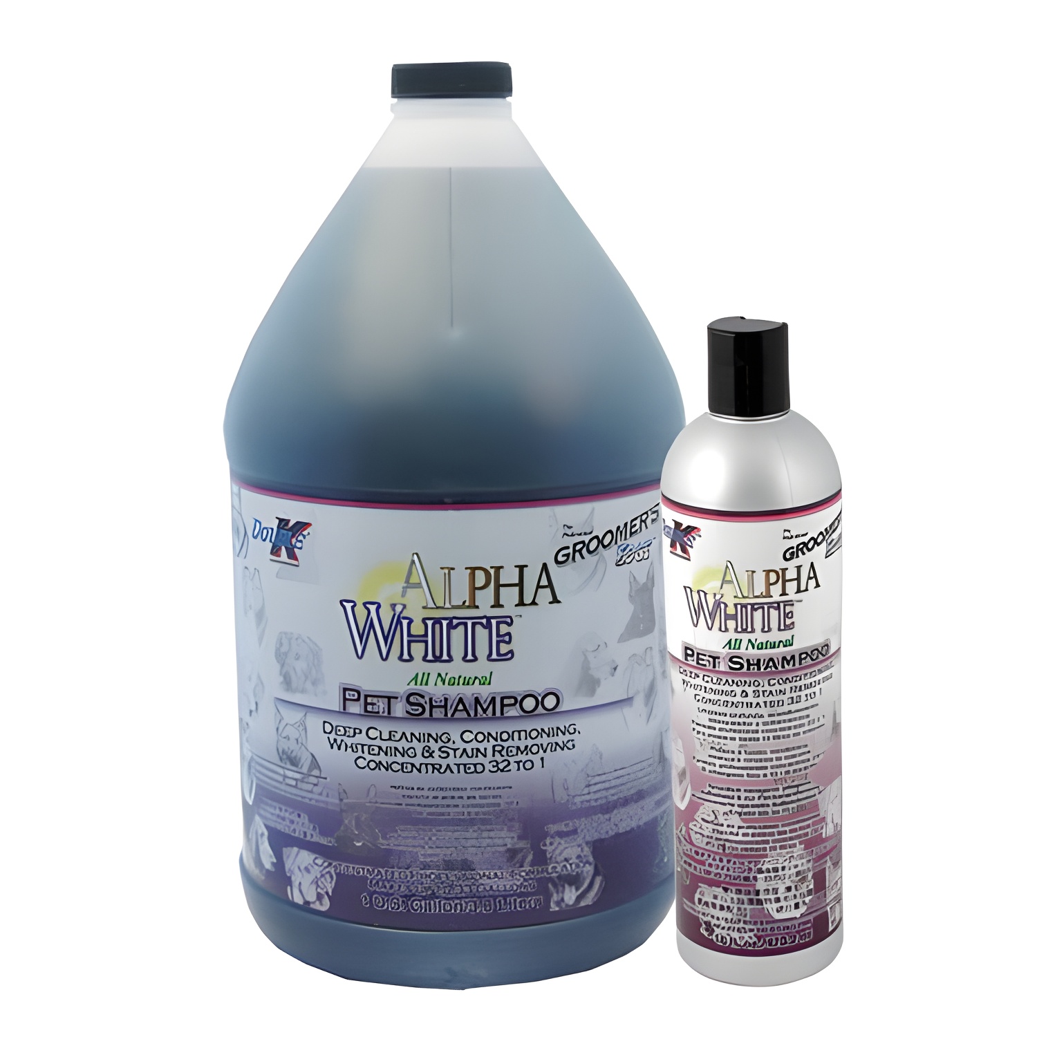 Champú Ibañez para Perros y Gatos de Manto Blanco con Aceites Hidratantes y Realzador de Tonos Claros