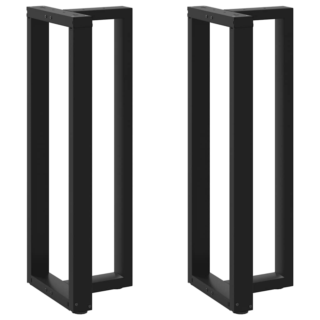 vidaXL Patas para mesa de bar en forma de T (2 unidades) 40 x 35 x (110-111) cm, acero