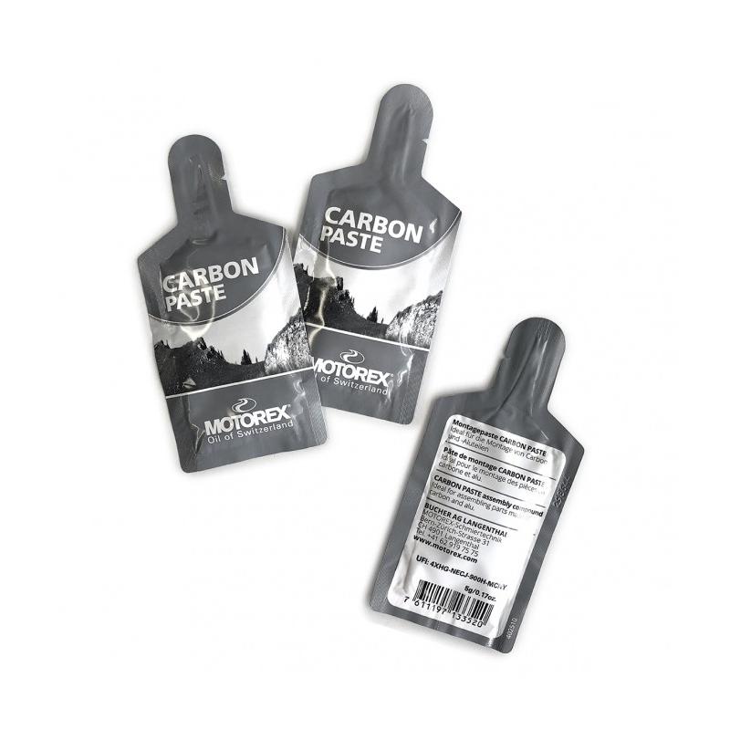 Motorex - Pasta de carbono para lubricación de motores y componentes automotrices, grasa especializada con alta resistencia térmica y conductividad eléctrica, tubo de 5 g ideal para aplicaciones en sistemas de transmisión, embragues y roscas críticas