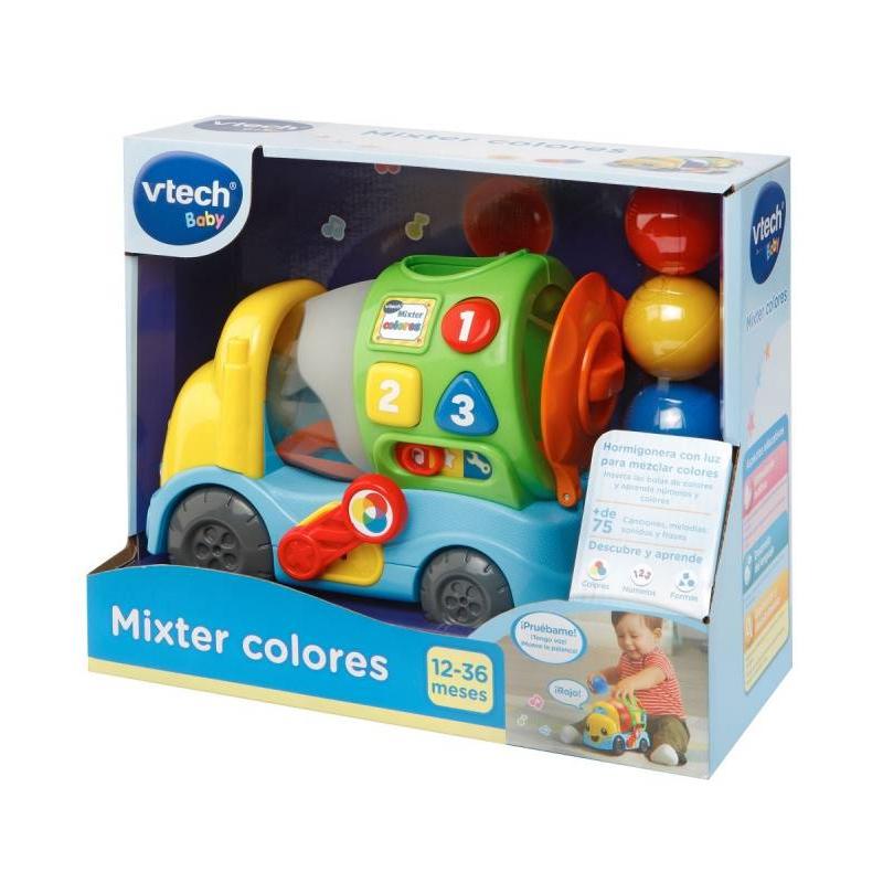 Mixter colores camion hormigonera educativa y luminosa