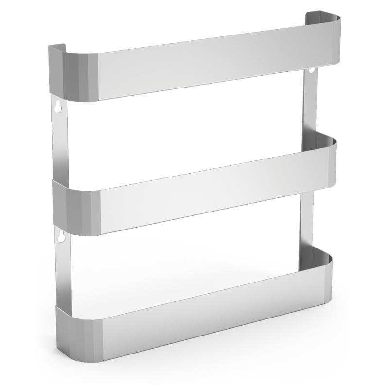 Especiero inox con tres niveles