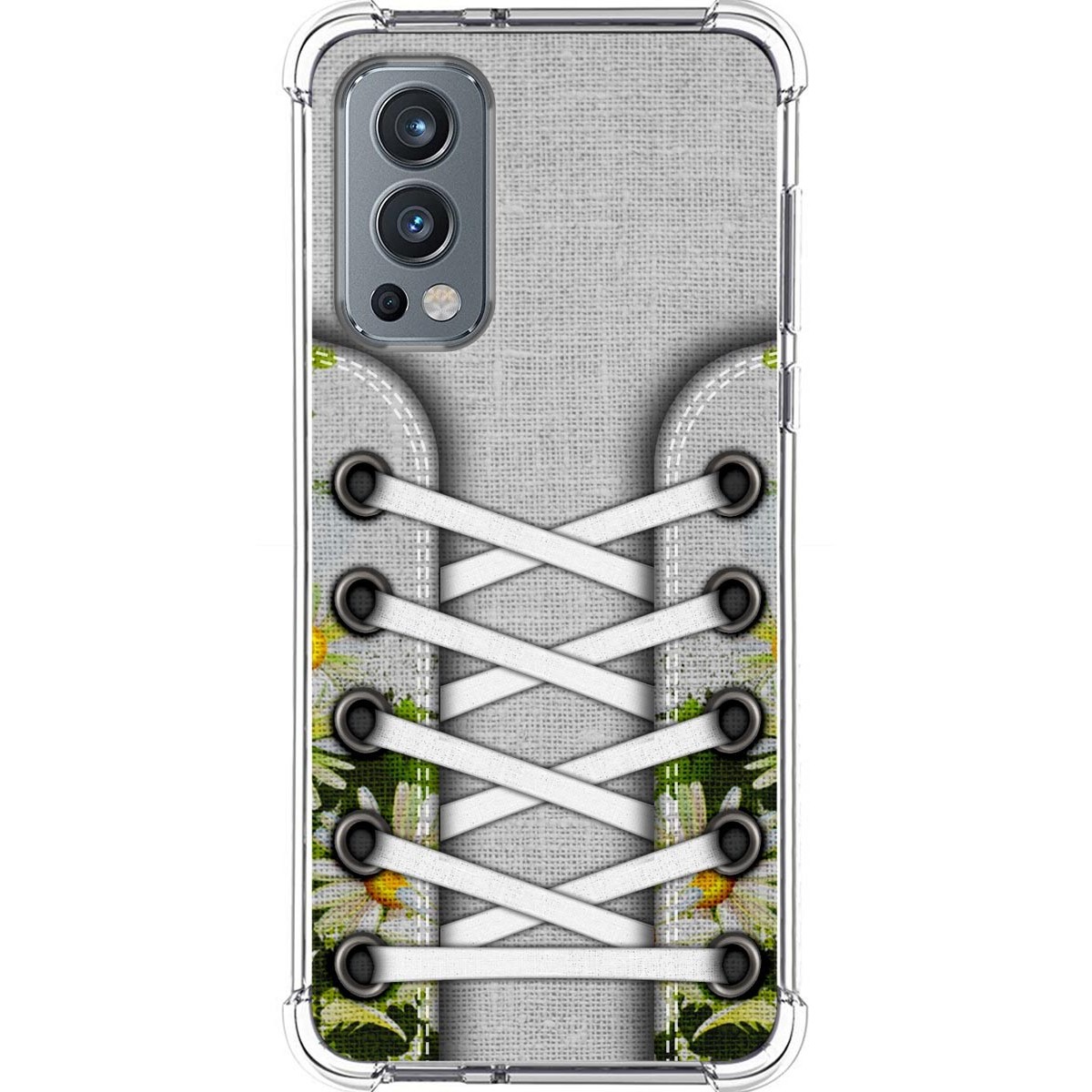 Funda Silicona Antigolpes para OnePlus Nord 2 5G diseño Zapatillas 08 Dibujos