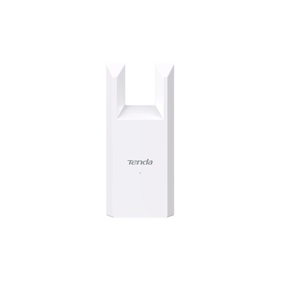 Tenda R10 Repetidor WiFi, Amplificador WiFi Single Band 300 Mbps, Extender Puerto RJ45 100 Mbps, Antenas 2×3dBi, WPS, Indicador LED, Modo Ap, Compatible con Todos los routers