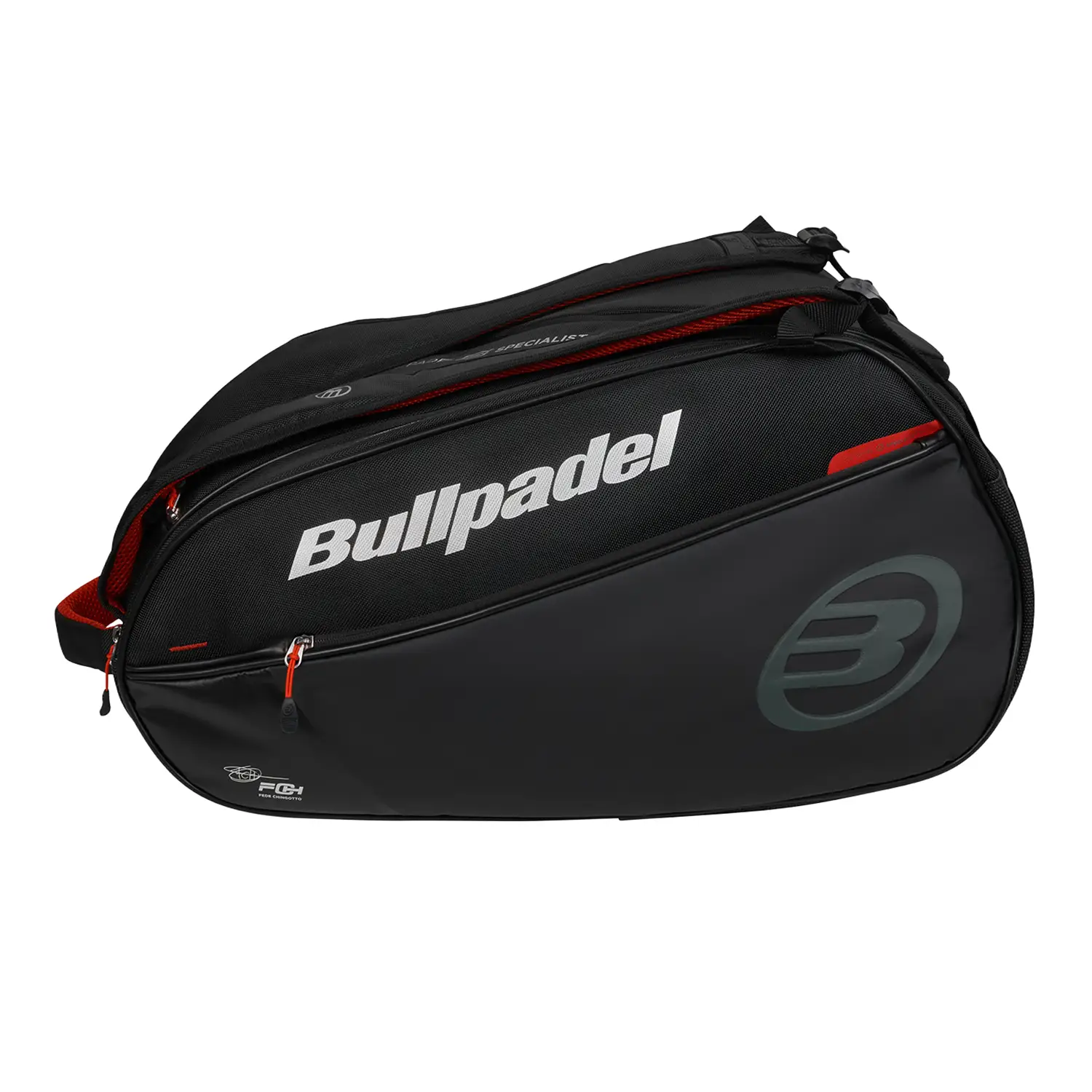 Paletero para Pálas de Padel Paletero Bullpadel Neuron Negro Bpp26020