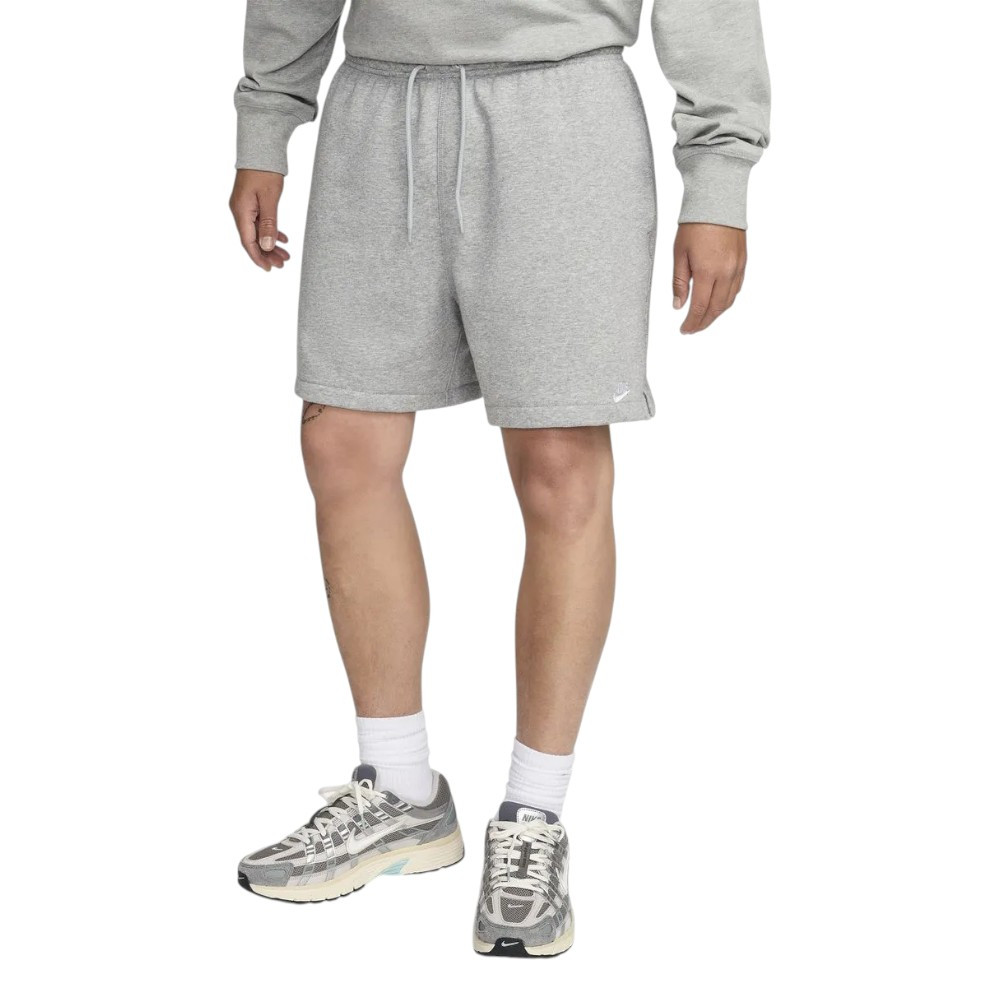 Short Nike Club French Terry Flow Gris Fn3520-063 Pantalones Cortos Hombre