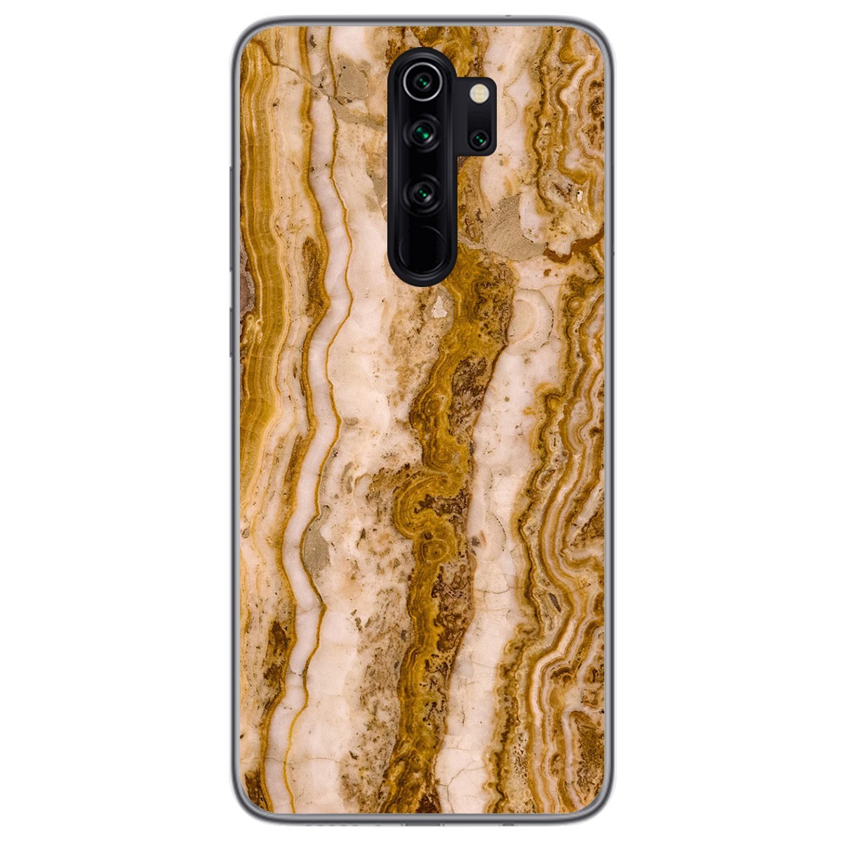 Tumundosmartphone Funda Gel Tpu para Xiaomi Redmi Note 8 Pro diseño Mármol 10 Dibujos