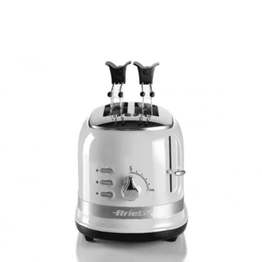 Ariete Tostador Moderna 2 Ranuras con Pinzas