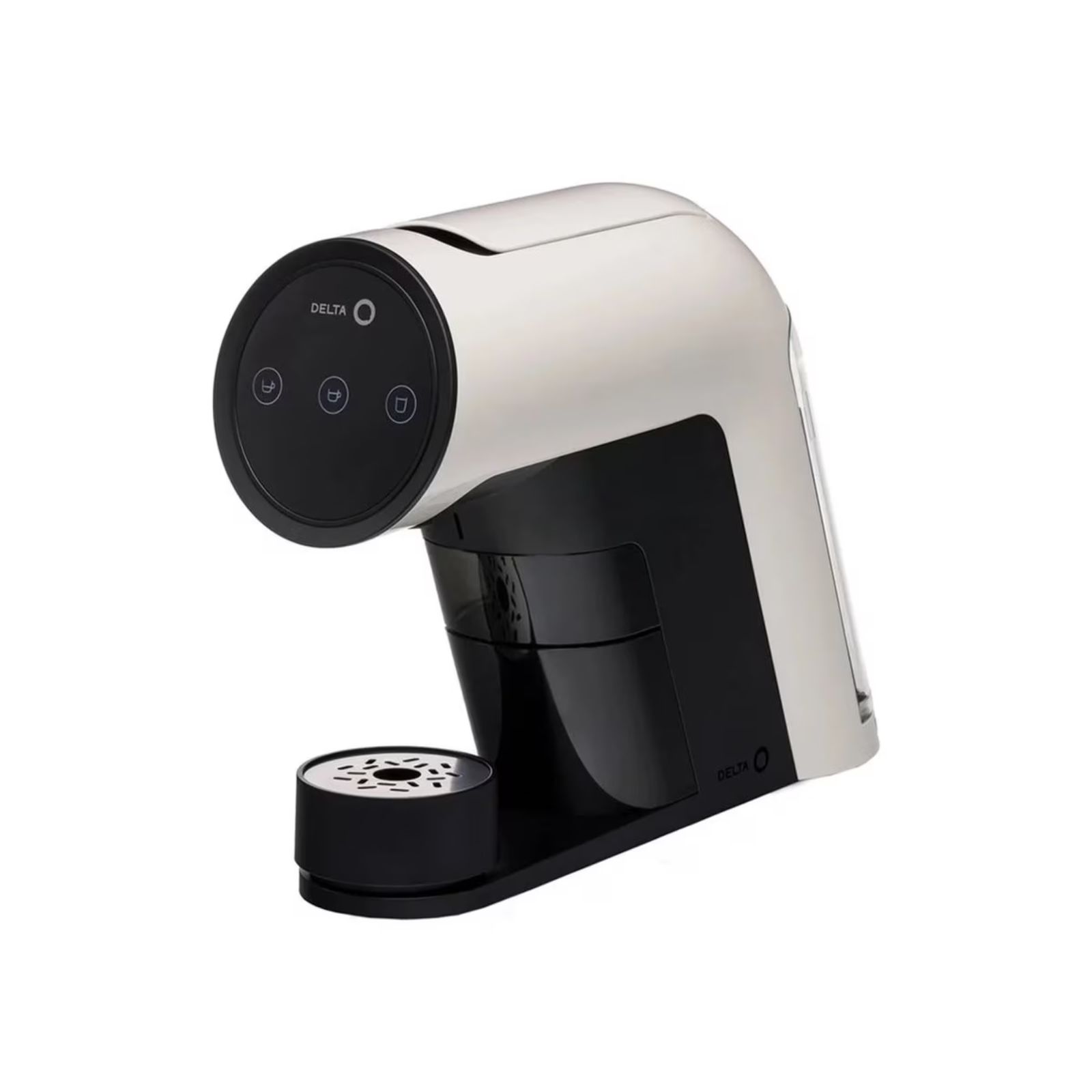 Delta Q - Modelo IconiQ - Cafetera para Cápsulas Delta Q Compacta, Versátil y Minimalista - Pantalla Táctil - Depósito para 10 Cápsulas - Fácil de Usar