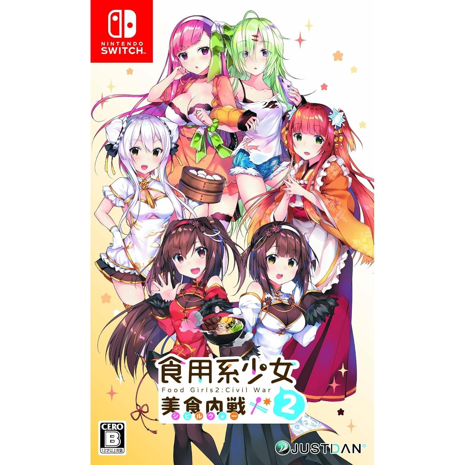 Food Girls 2: Civil War Juego Fisico para Consola Nintendo Switch