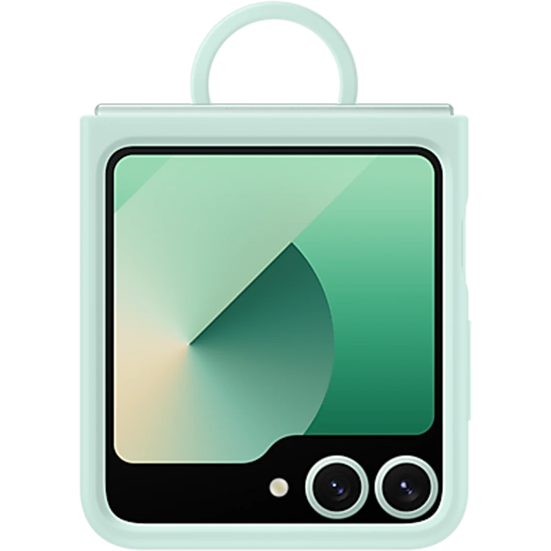 Funda Silicona Samsung F741 Z Flip 6 Menta EF-ZF741YME