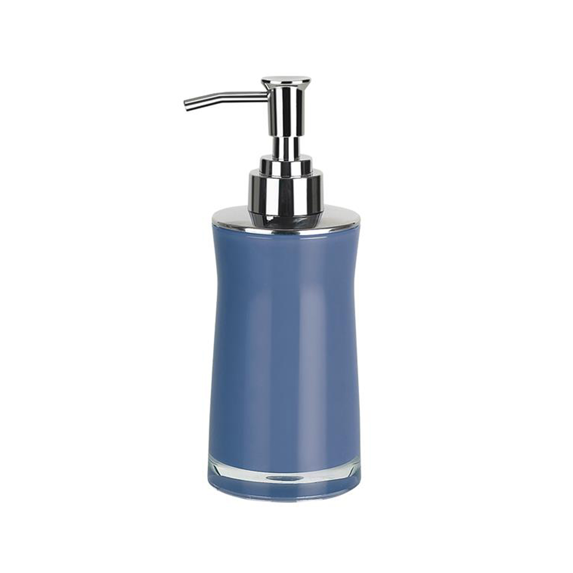 SPIRELLA colección Sydney, Dispensador de jabón líquido 18,5 x 7,0 x 7,0 cm, Acrílico, Azul