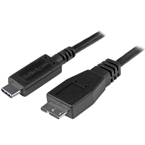 StarTech.com Cable de 1m USB 3.1 Type-C a Micro B, 3.1 (3.1 Gen 2), USB C, Micro-USB B, Macho/Macho,