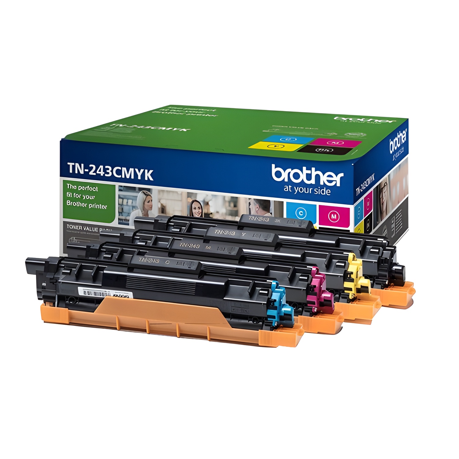Brother toner hll3210 3230 3270 negro, cyan, magenta y amarillo kit 4 colores