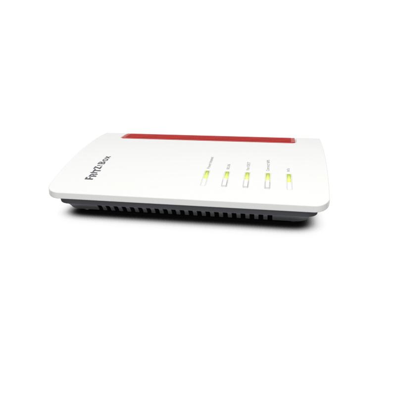FRITZ!Box 4050 router inalámbrico Gigabit Ethernet Doble banda (2,4 GHz / 5 GHz) Negro, Blanco