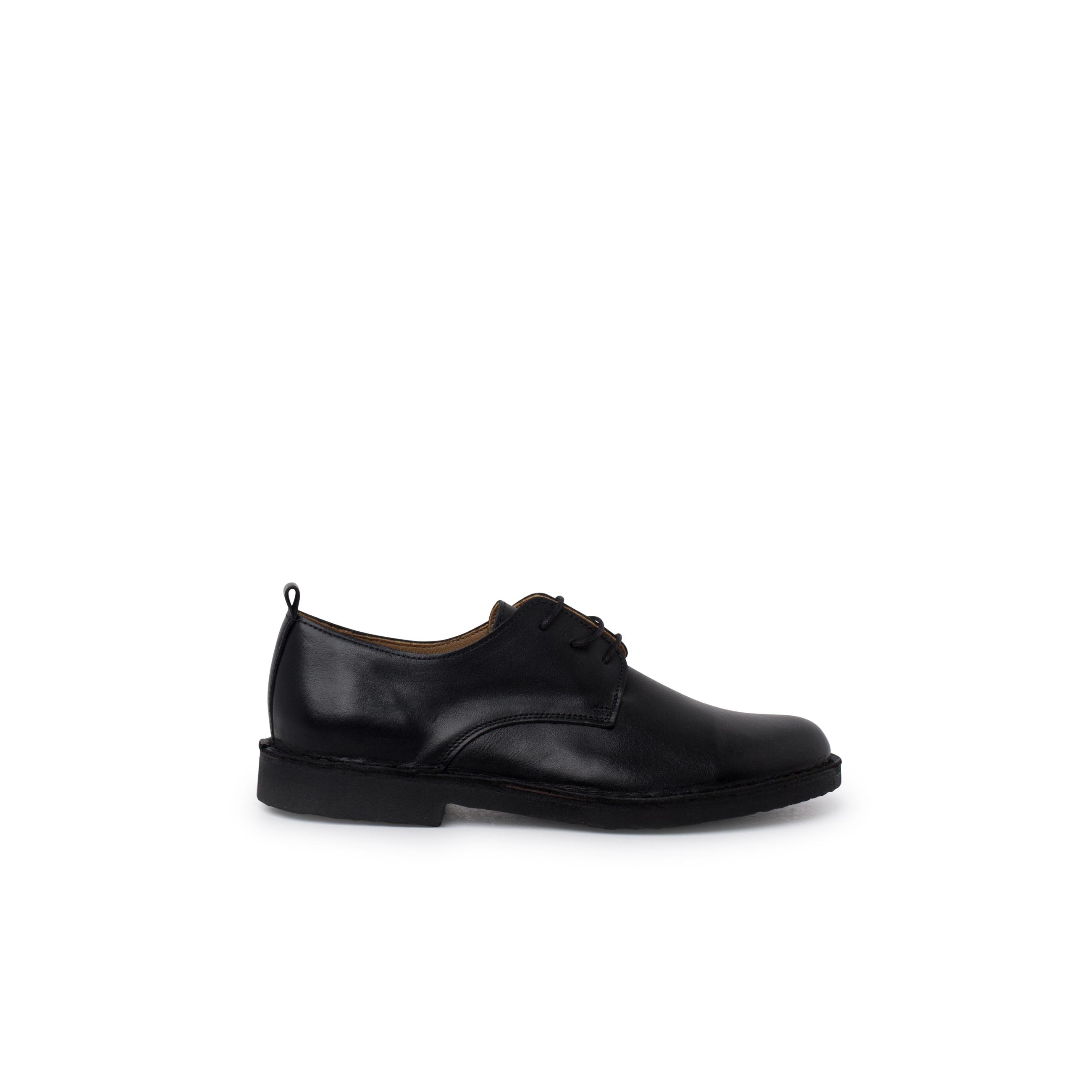 Pisamonas Zapatos niño blucher piel cordones