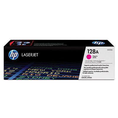 HP - Tóner CE323A magenta para impresoras HP LaserJet Pro CM1415, rendimiento 2100 páginas con tecnología ColorSphere