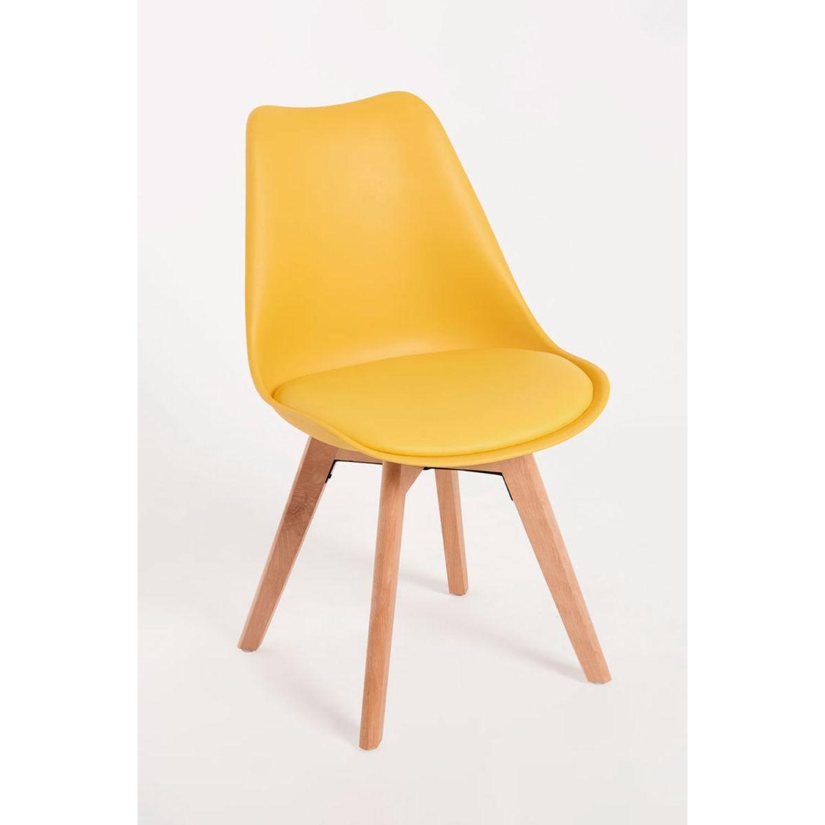 Regalos Miguel - Sillas Comedor - Silla Synk Basic - Amarillo