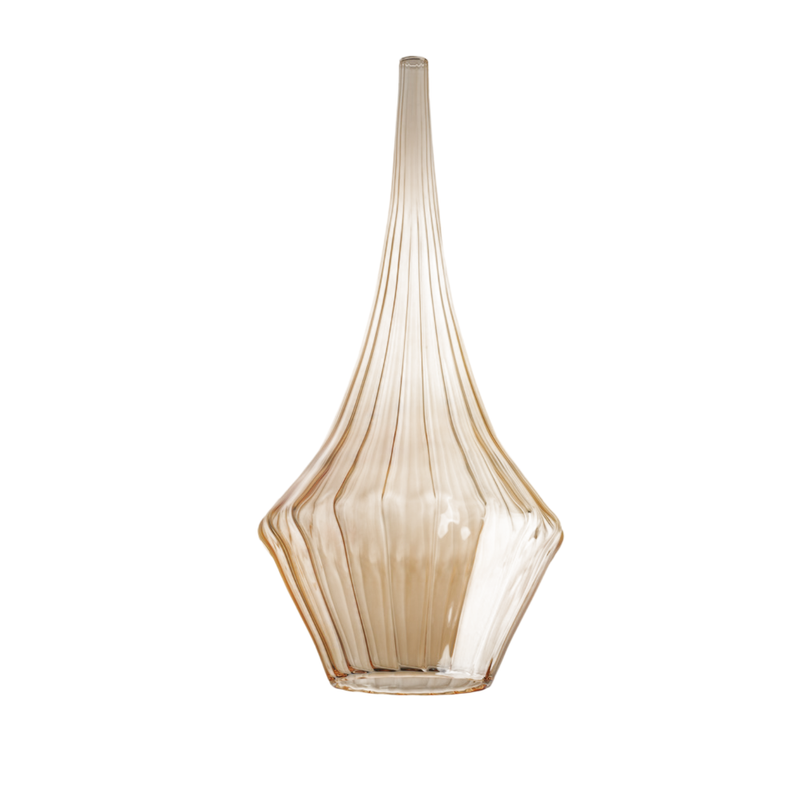 Zeus Vidrio borosilicato Pyrex ámbar d. 20 H.45 Ø20 BL270-VT-DM20-AM - Bonetti Illumina