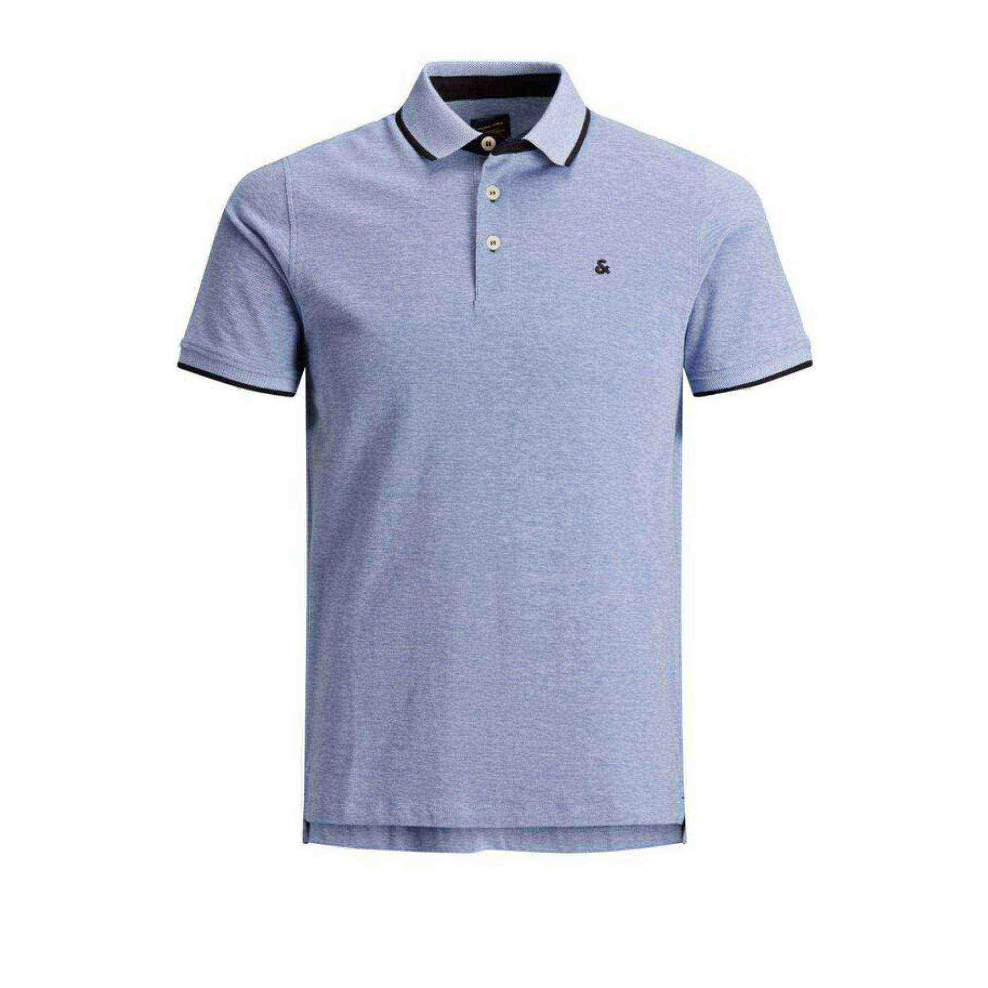 JACK&JONES Hombre Polo Camiseta Top TS Cuello slim fit 21332 OK