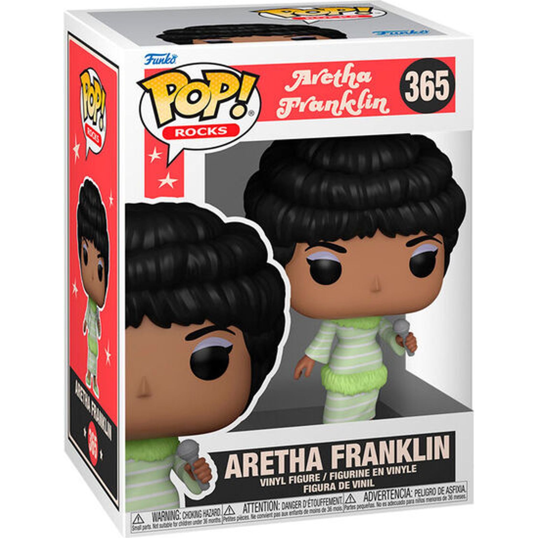 Funko - Figura Pop Aretha Franklin - Funko Pop Coleccionable De Edición Limitada - Funko Pop Diseño Detallado Y Realista - Funko Pop Ideal Para Regalo - Funko Pop Gran Variedad De Personajes