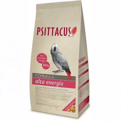 Fórmula Psittacus Alta Energía para Loros Grises - Semillas y Frutos Oleaginosos