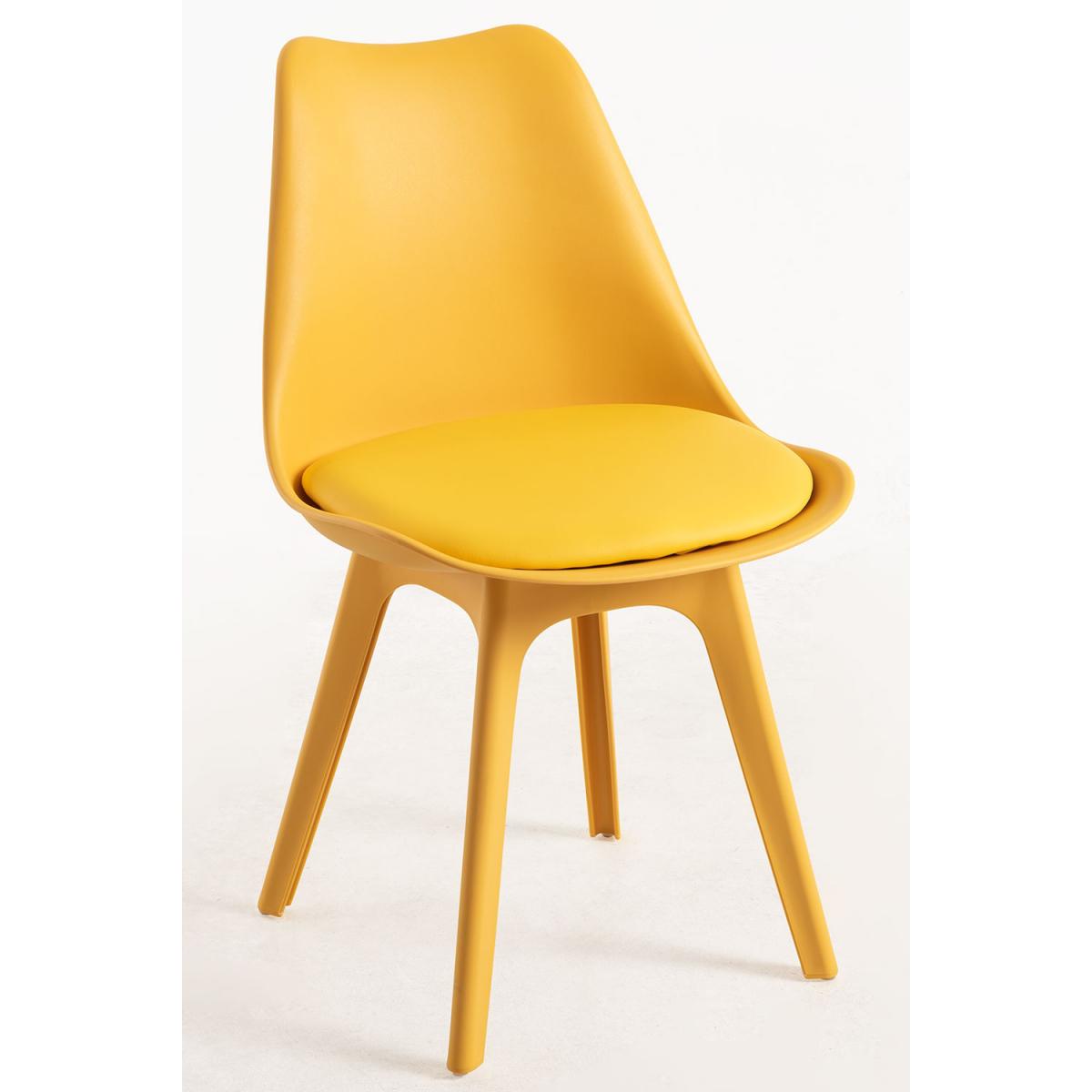 Regalos Miguel - Packs Sillas Comedor - Pack 2 Sillas Synk Suprym - Amarillo