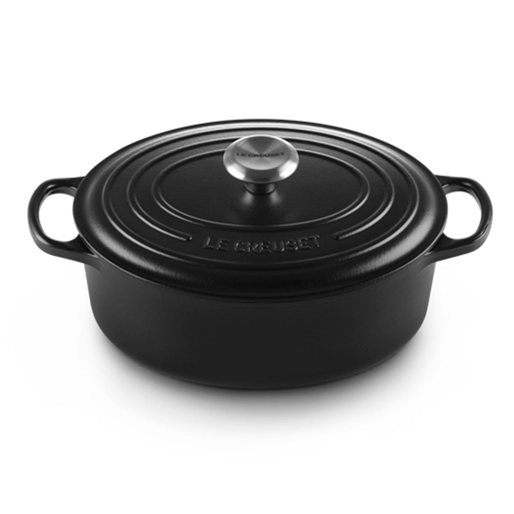 Cocotte ovalada Evolution Le Creuset de 27 a 40 cm - Cazuela de hierro fundido, Fabricada en Francia, Garantía de por vida, Cocina Tradicional