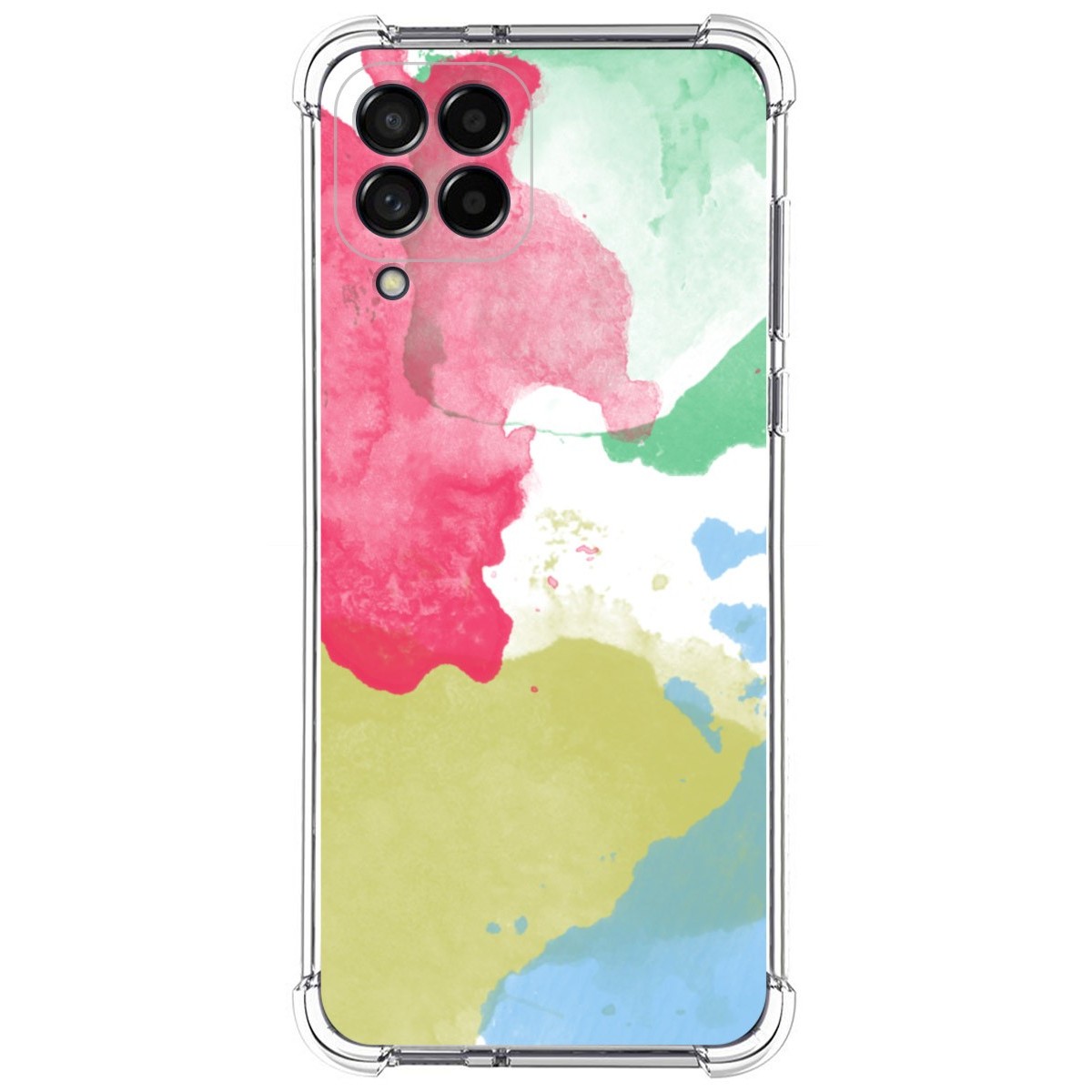 Funda Silicona Antigolpes para Samsung Galaxy M33 5G diseño Acuarela 02 Dibujos
