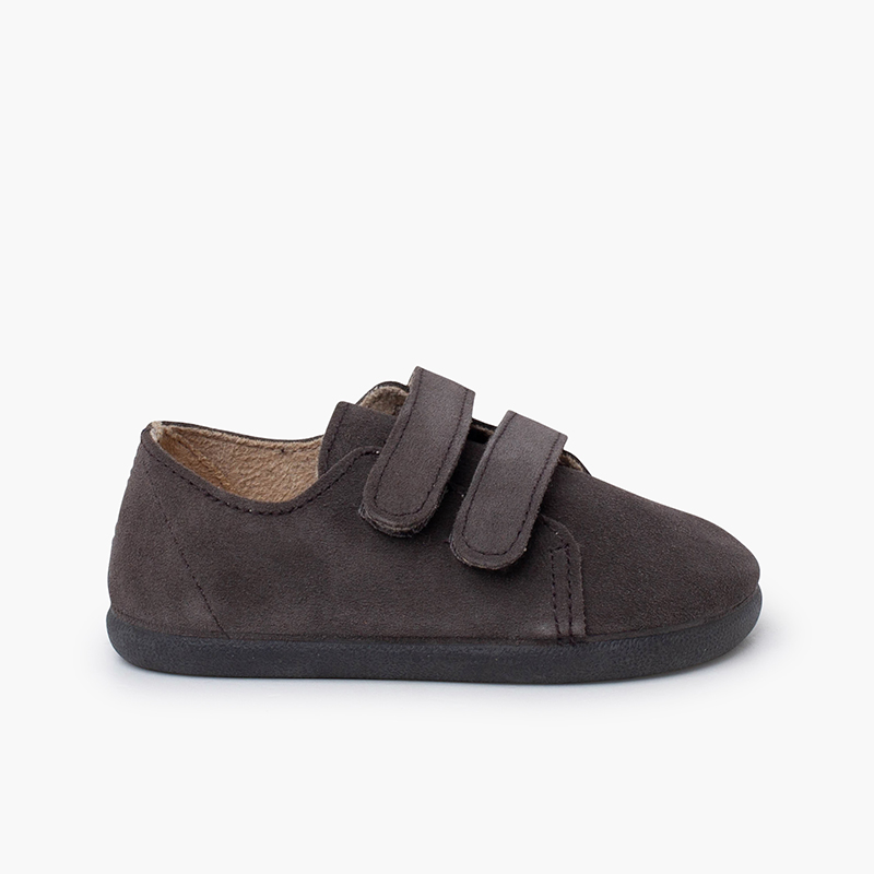 Pisamonas Zapatillas barefoot serraje doble tira adherente