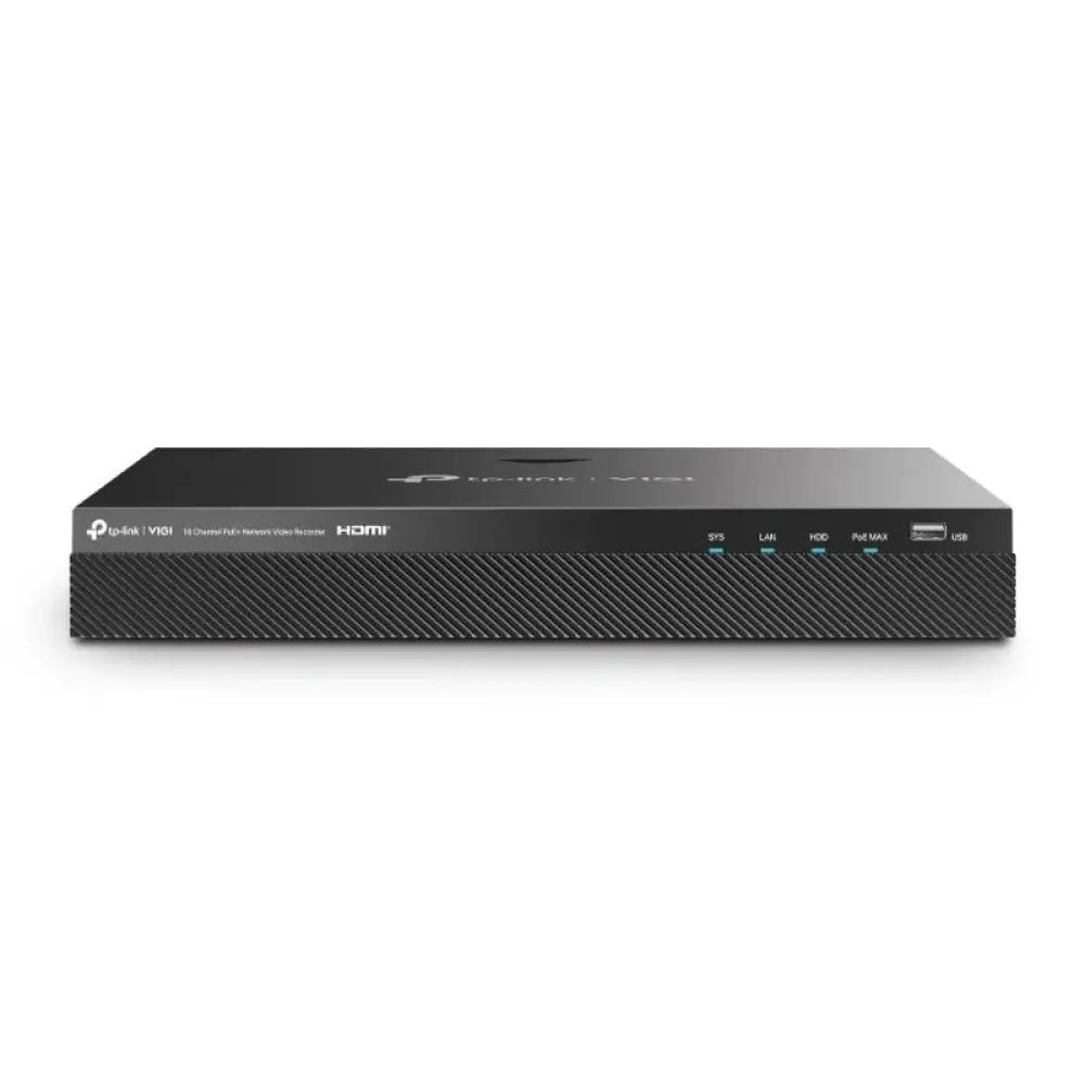 Grabador Nvr Tp-link Vigi Nvr2016h-16p 16 Canales Poe+ 2hdd H265+