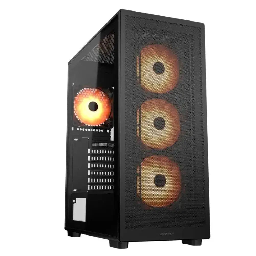 Torre PC Carcasa de ordenador Cougar MX220 RGB Midi Tower Negro