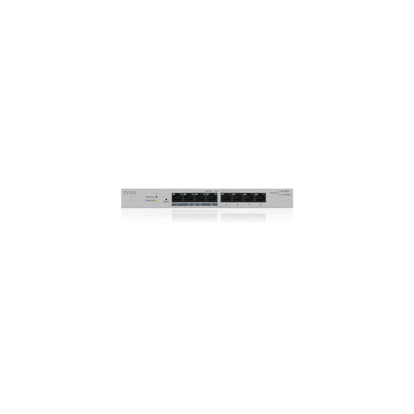 Zyxel GS1200-8HP V2, 8 Port Gigabit PoE+ Switch, 4x PoE, 60 W
