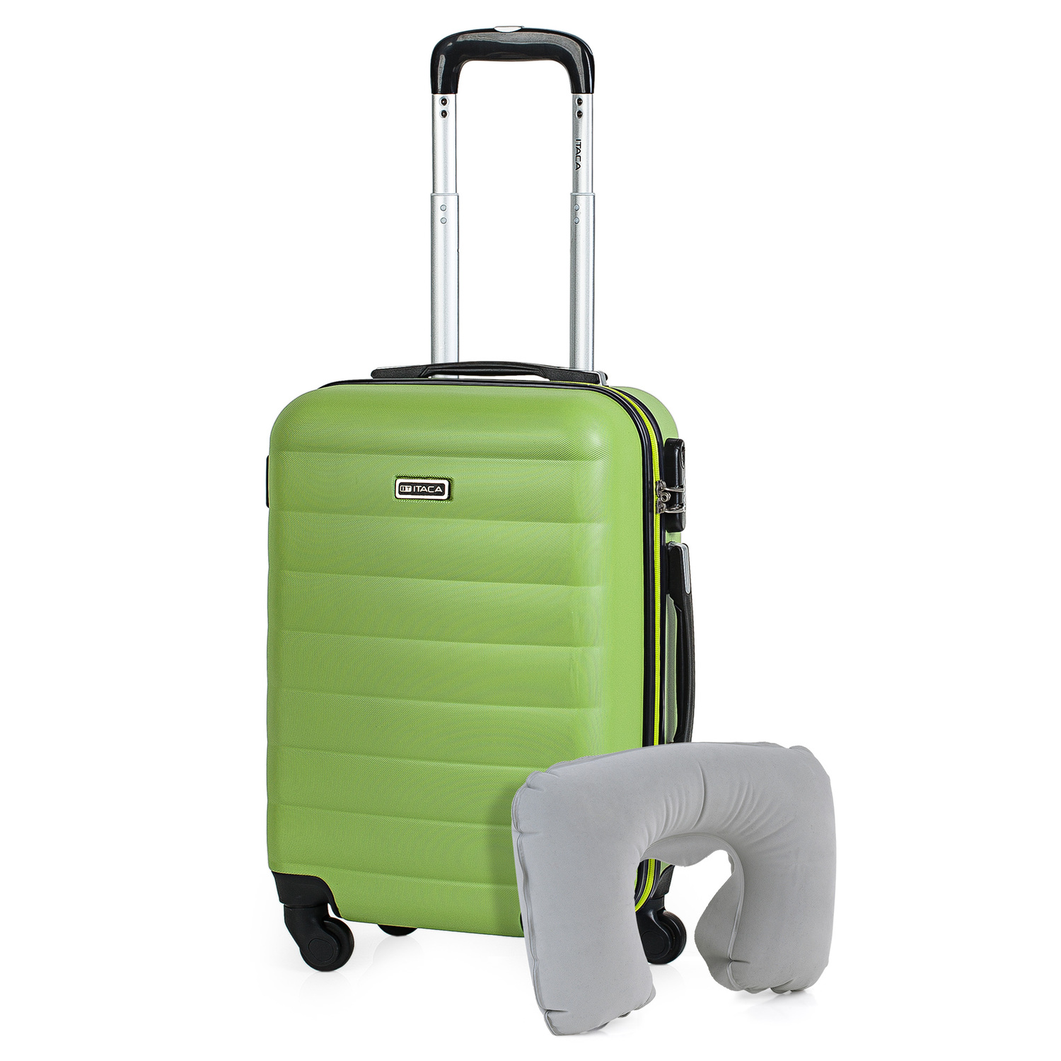 Itaca - Maletas De Viaje Cabina 54X38x20 - Maletas De Cabina Con 4 Ruedas - Maletas De Viaje Pequeñas De Marca. Trolley Cabina Equipaje De Mano 10Kg. Maleta Cabina Con Candado De Combinación 71250A