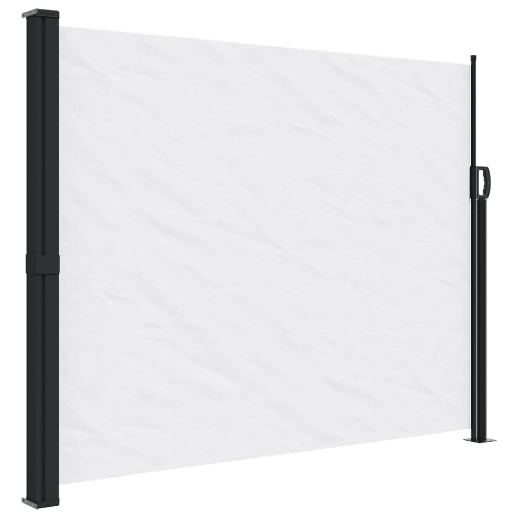 vidaXL Toldo lateral retráctil 170x300 cm Color Beige, Blanco, Terracota