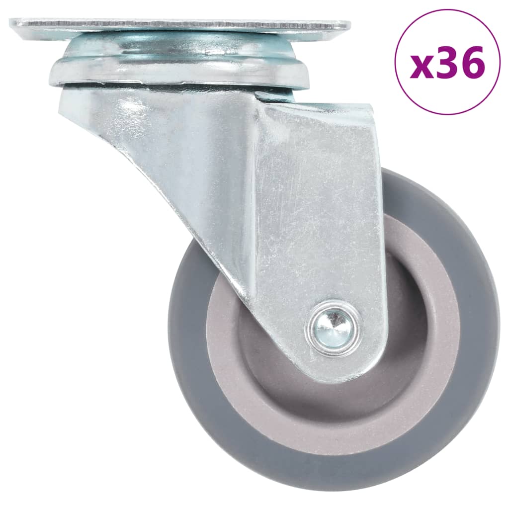 vidaXL Ruedas Giratorias Diàmetro 50mm Accesorios Transporte Industriales Cantidad 12 unidades,  24 unidades,  36 unidades y mas