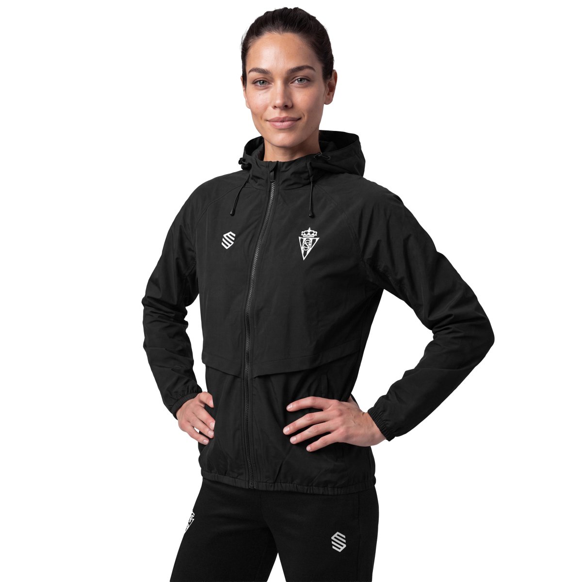 SIROKO - Chubasquero fútbol para Mujer Siroko RSG Rain Jacket Coach W_