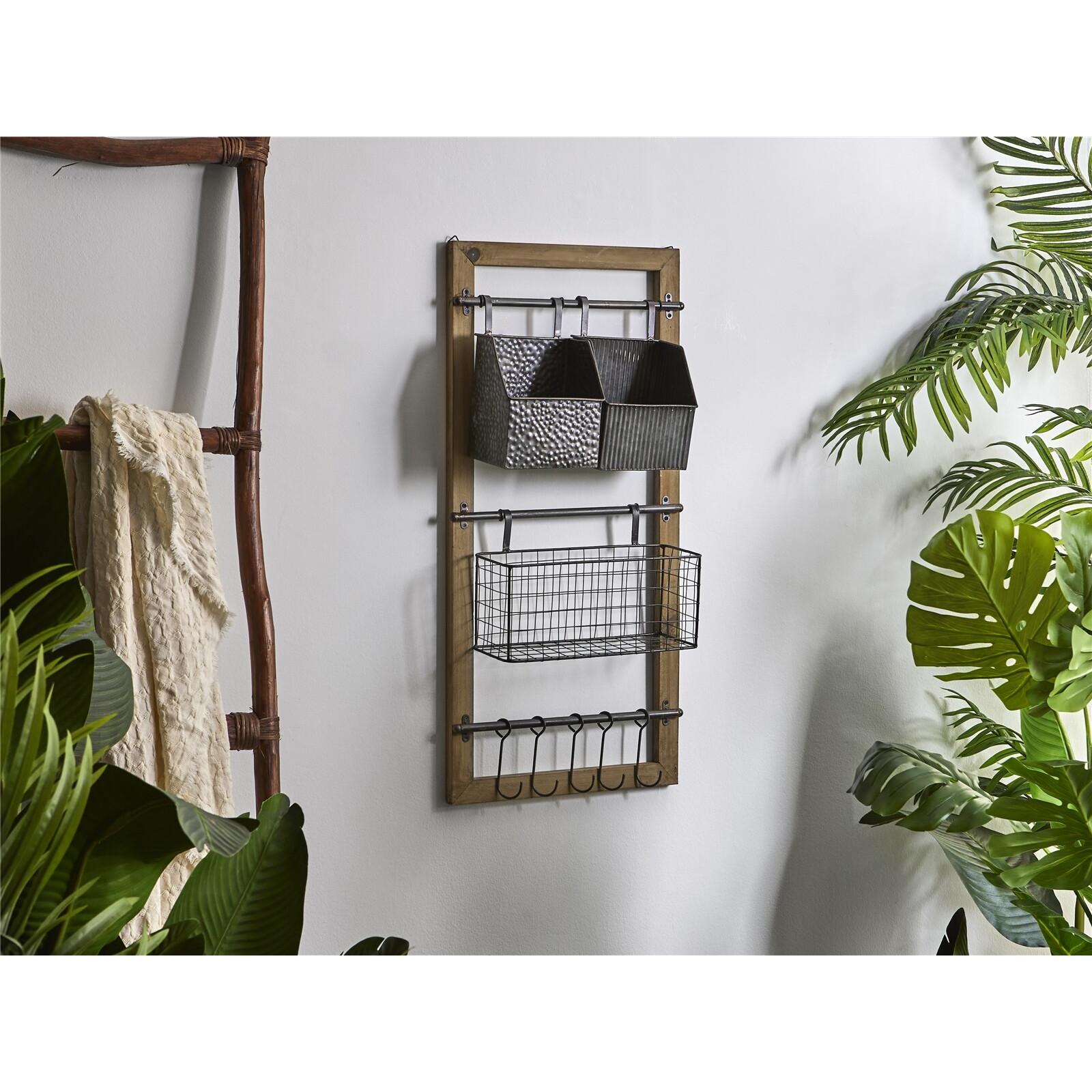 Organizador pared / multi colgador 82 cms. 39x16x82 cms , El mejor complemento para tu hogar.