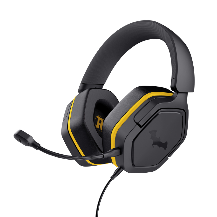 Trust 25784 auricular y casco Auriculares Alámbrico Diadema Juego Negro, Amarillo