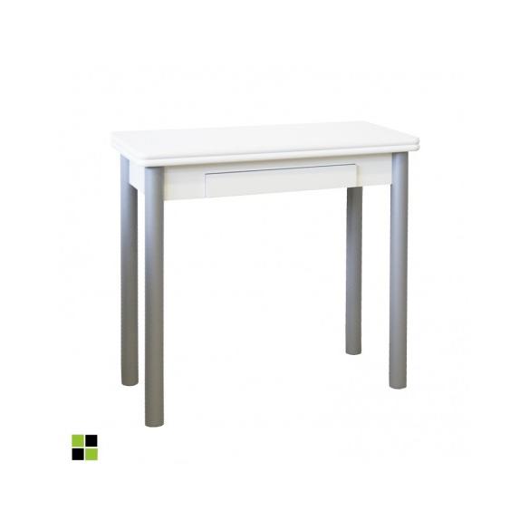 MOMMA HOME Mesa de Cocina de Madera - Modelo RIBETA - Medidas 80 x 40/80 x 78 cm Raíz Mesas de Cocina Inicio Muebles de cocina Mesas de cocina rectangulares Mesas de cocina extensibles MommaHome