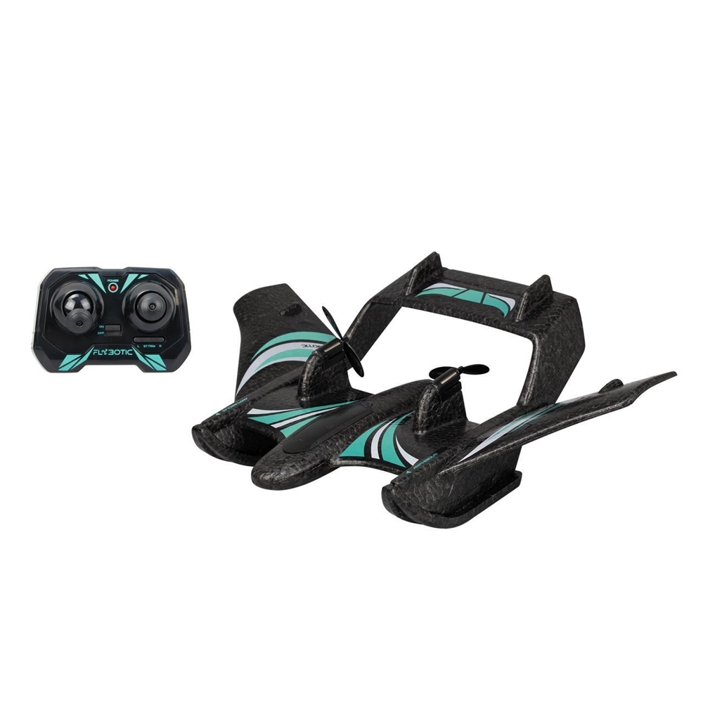 Avión anfibio Aqua Wingz de 2 canales.Equipado con luces LED (Bizak 62004498)