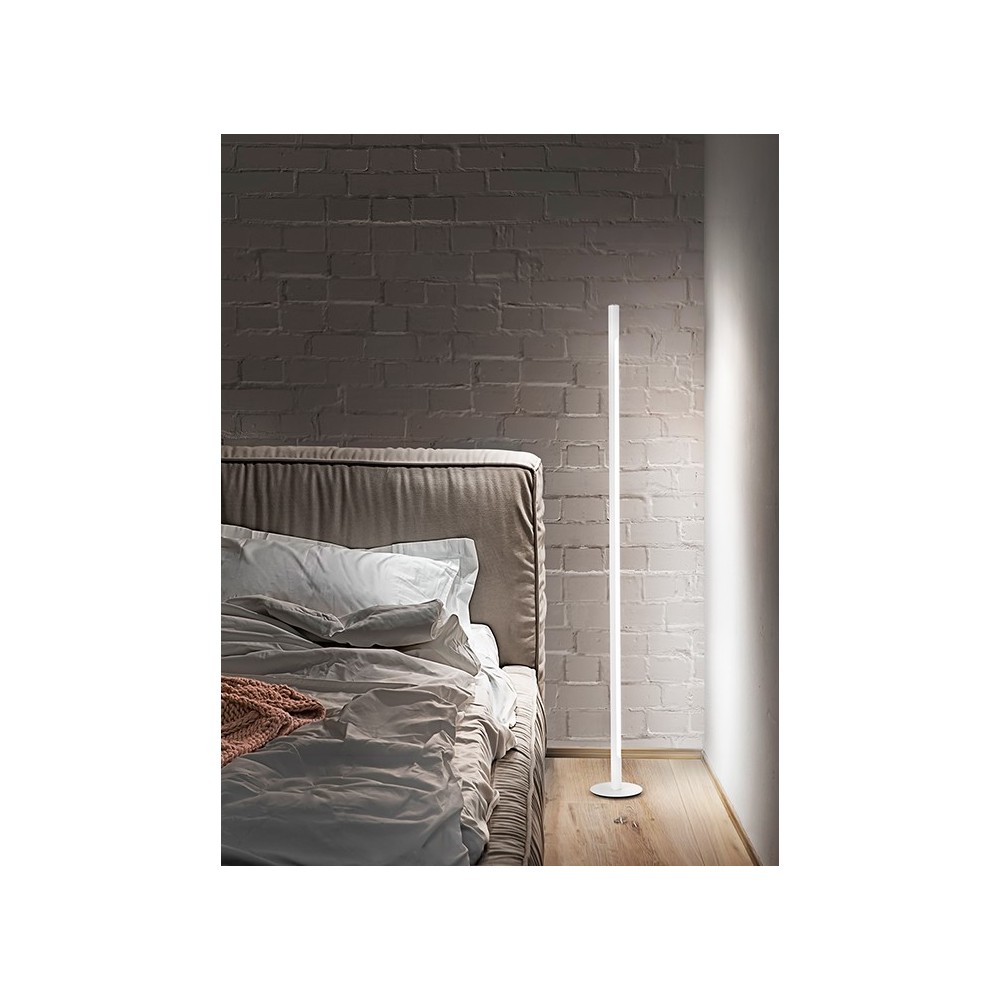 Lámpara de pie LED Stick Blanca 6760 B LC PERENZ