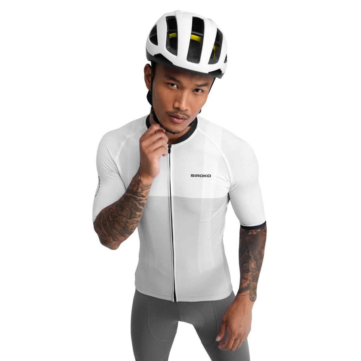 Siroko - Maillot M2 Manga Corta Ciclismo para Hombre_